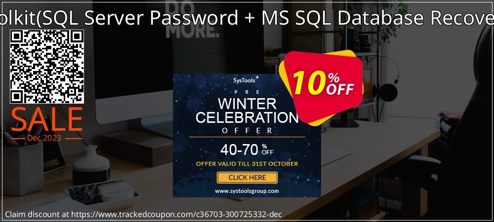 Password Recovery Toolkit - SQL Server Password + MS SQL Database Recovery - Technician License  coupon on April Fools' Day deals