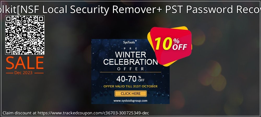 Password Recovery Toolkit - NSF Local Security Remover+ PST Password Recovery Technician License coupon on Tell a Lie Day sales