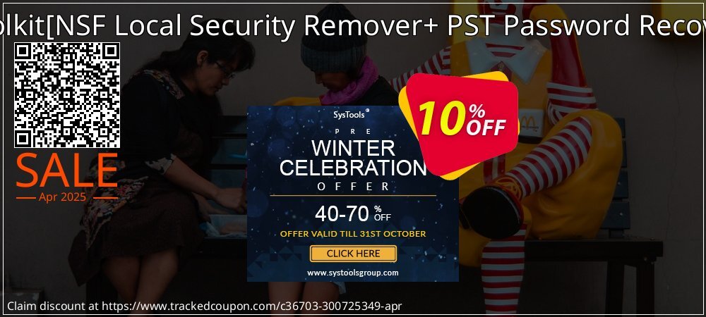 Password Recovery Toolkit - NSF Local Security Remover+ PST Password Recovery Technician License coupon on World Password Day deals
