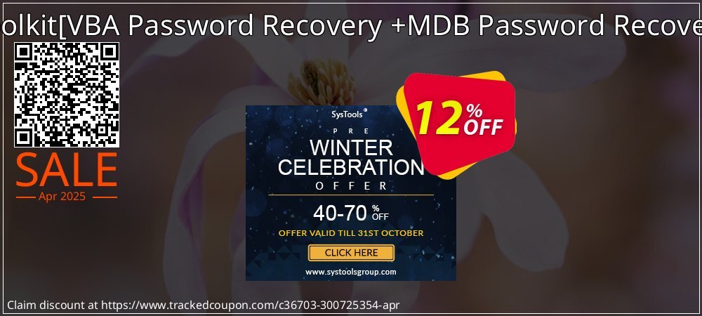 Password Recovery Toolkit - VBA Password Recovery +MDB Password Recovery Single User License coupon on Tell a Lie Day offering sales