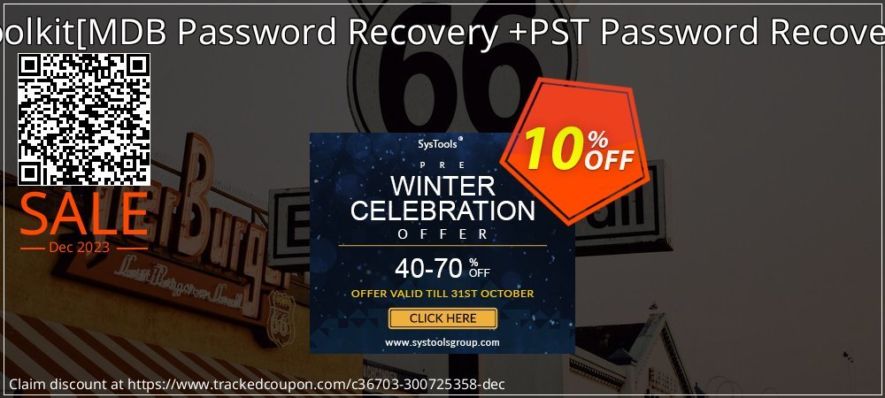 Password Recovery Toolkit - MDB Password Recovery +PST Password Recovery Single User License coupon on Easter Day sales