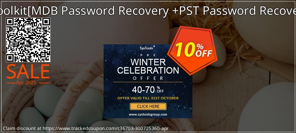 Password Recovery Toolkit - MDB Password Recovery +PST Password Recovery Technician License coupon on National Walking Day offer