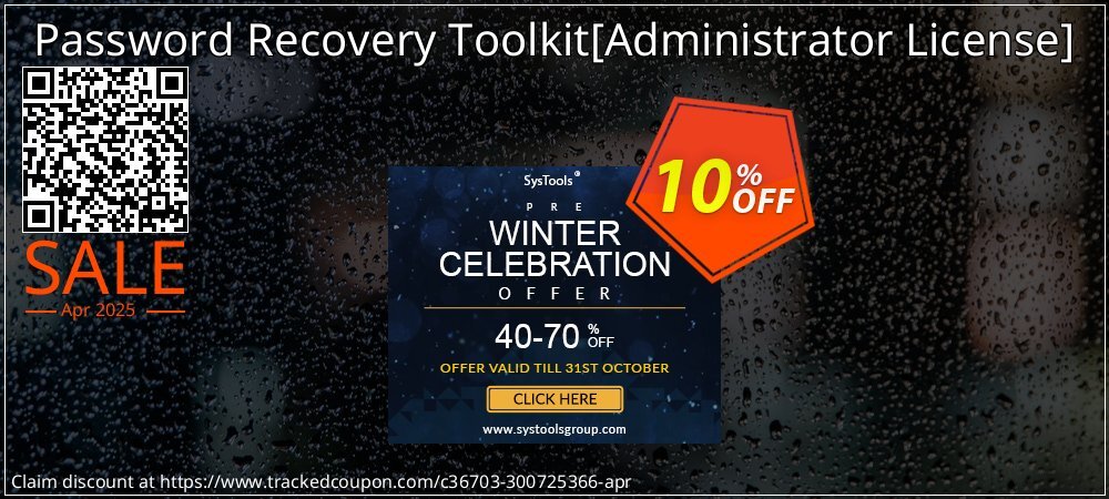 Password Recovery Toolkit - Administrator License  coupon on World Party Day promotions