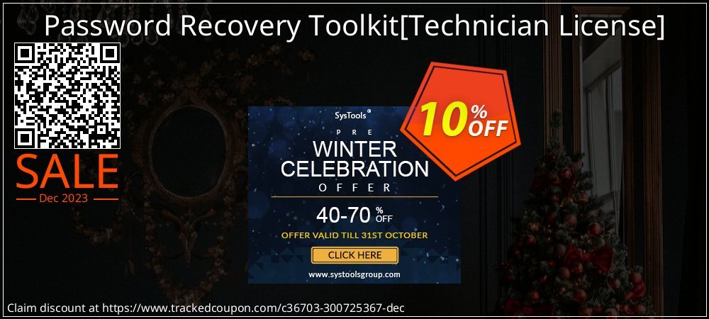 Password Recovery Toolkit - Technician License  coupon on April Fools' Day sales