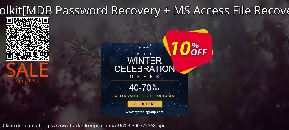 Password Recovery Toolkit - MDB Password Recovery + MS Access File Recovery Single User License coupon on Easter Day deals