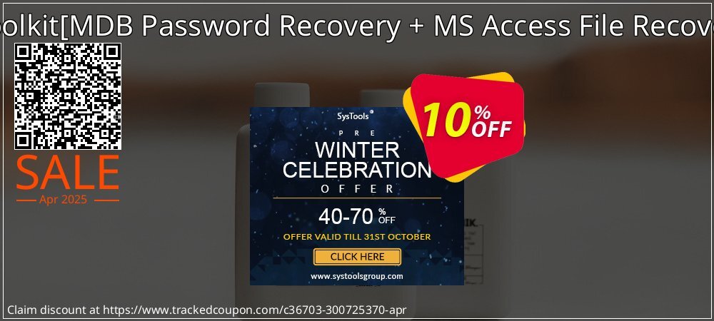 Password Recovery Toolkit - MDB Password Recovery + MS Access File Recovery Technician License coupon on Mother Day offering discount