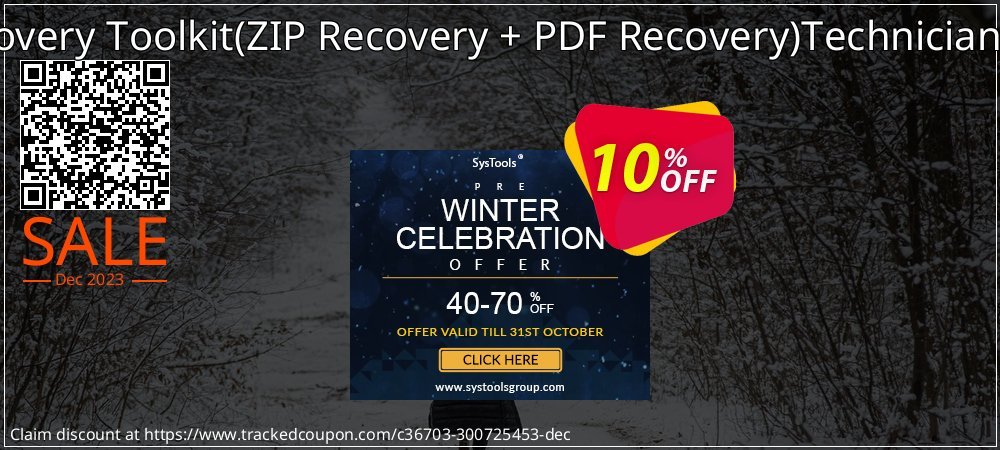 File Recovery Toolkit - ZIP Recovery + PDF Recovery Technician License coupon on Easter Day offering sales