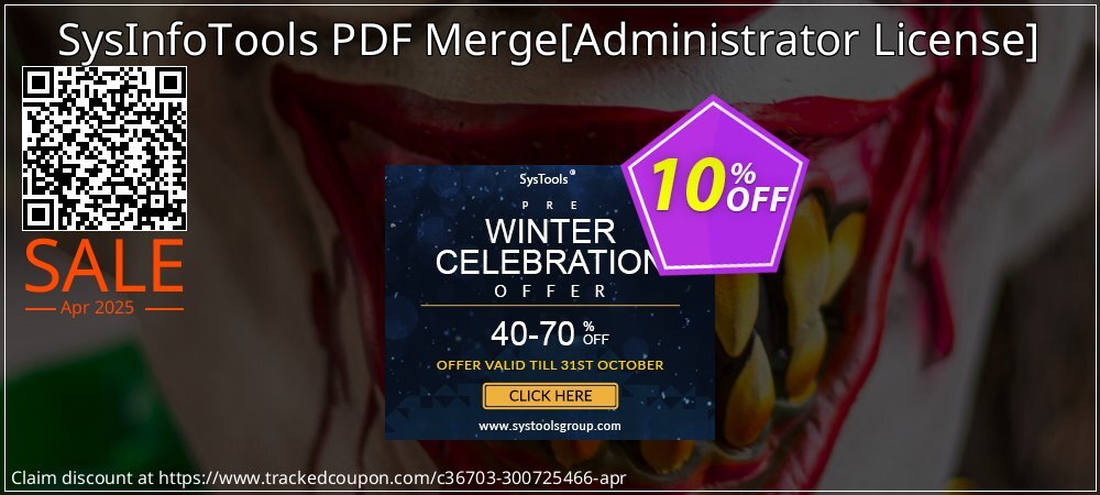 SysInfoTools PDF Merge - Administrator License  coupon on National Loyalty Day deals