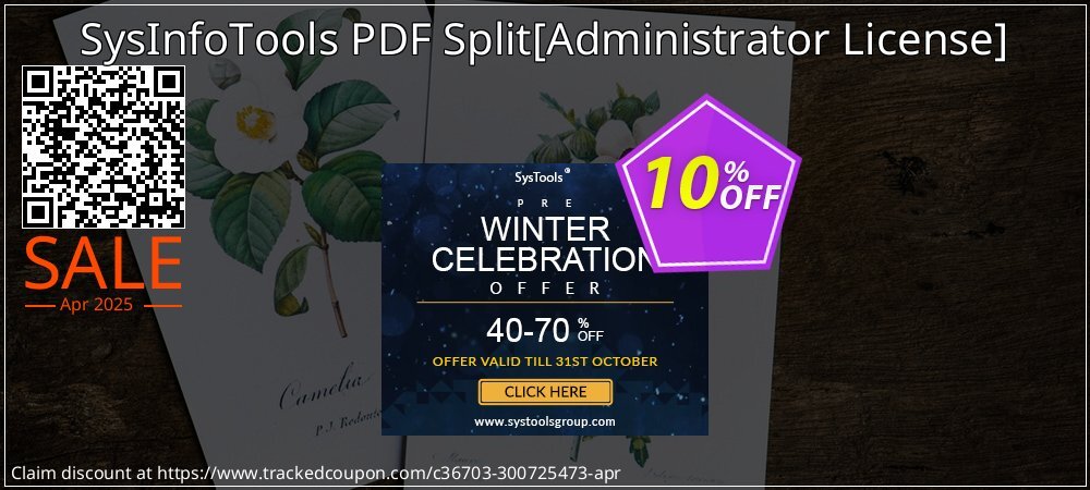 SysInfoTools PDF Split - Administrator License  coupon on Easter Day discounts