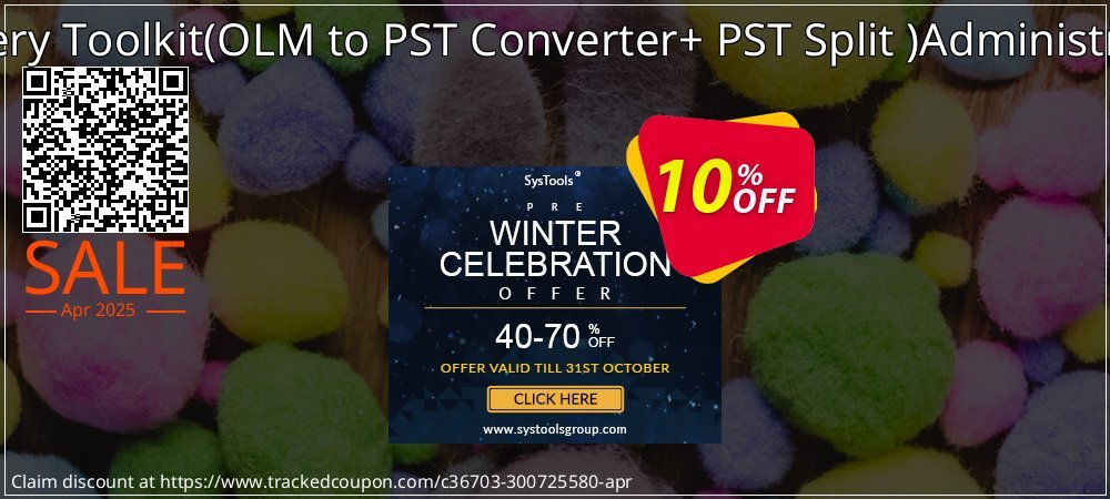 Email Recovery Toolkit - OLM to PST Converter+ PST Split  Administrator License coupon on Mother Day discounts