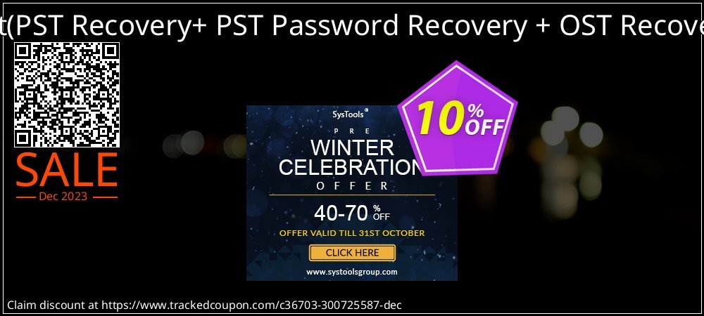 Email Recovery Toolkit - PST Recovery+ PST Password Recovery + OST Recovery Technician License coupon on April Fools' Day offering discount
