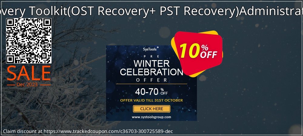 Email Recovery Toolkit - OST Recovery+ PST Recovery Administrator License coupon on Tell a Lie Day super sale