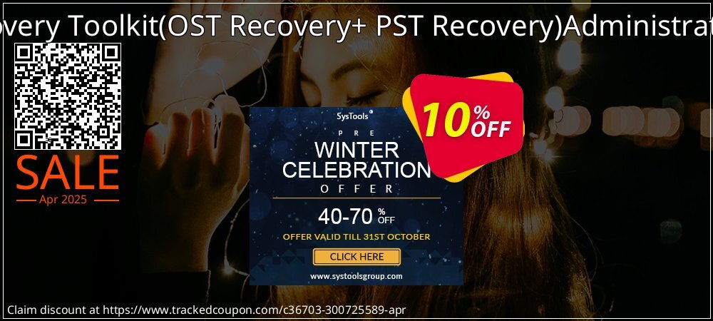 Email Recovery Toolkit - OST Recovery+ PST Recovery Administrator License coupon on Tell a Lie Day super sale