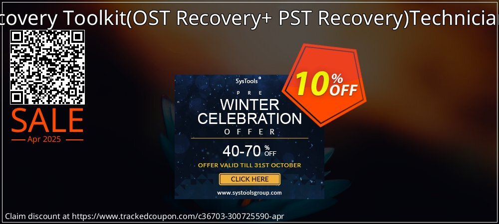 Email Recovery Toolkit - OST Recovery+ PST Recovery Technician License coupon on Mother Day promotions