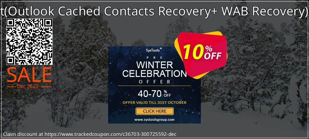 Email Recovery Toolkit - Outlook Cached Contacts Recovery+ WAB Recovery Administrator License coupon on April Fools Day promotions