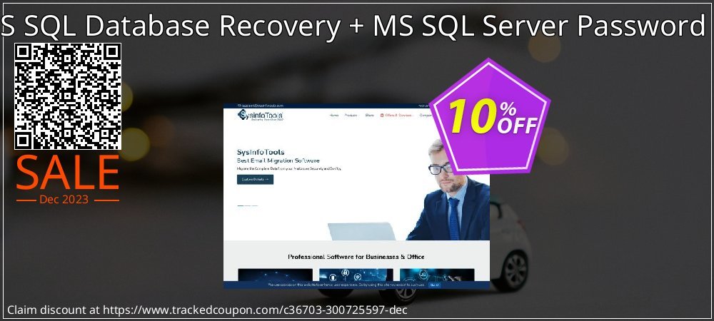 Database Recovery Toolkit - MS SQL Database Recovery + MS SQL Server Password Recovery Single User License coupon on April Fools' Day offering sales