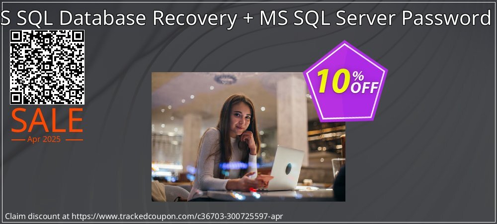 Database Recovery Toolkit - MS SQL Database Recovery + MS SQL Server Password Recovery Single User License coupon on April Fools' Day offering sales