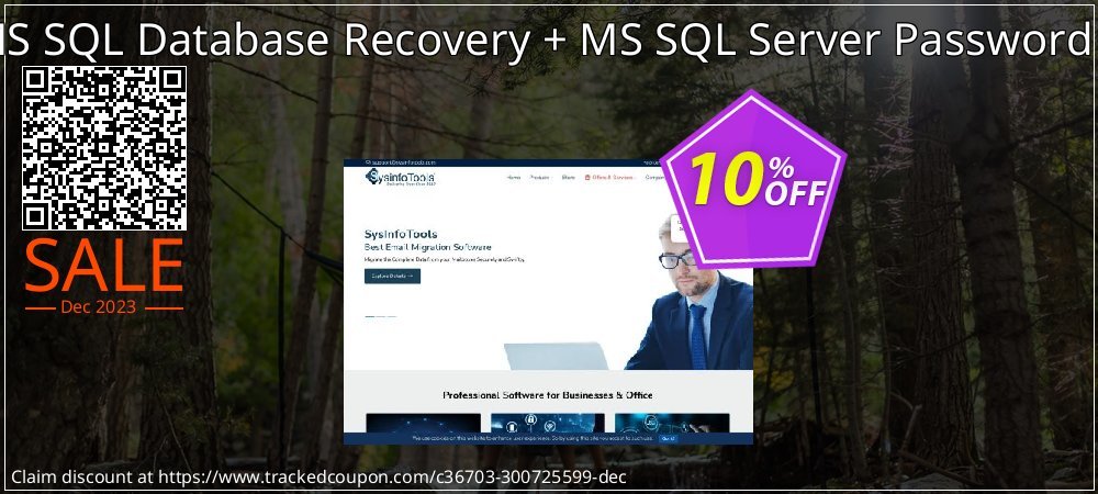 Database Recovery Toolkit - MS SQL Database Recovery + MS SQL Server Password Recovery Technician License coupon on April Fools' Day super sale