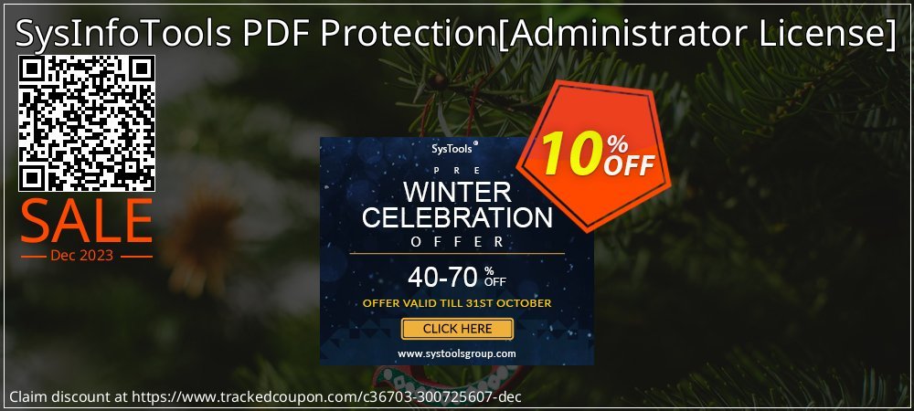 SysInfoTools PDF Protection - Administrator License  coupon on April Fools' Day super sale