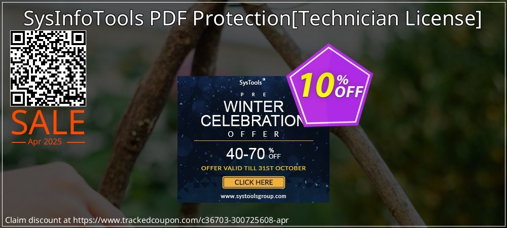 SysInfoTools PDF Protection - Technician License  coupon on Constitution Memorial Day promotions