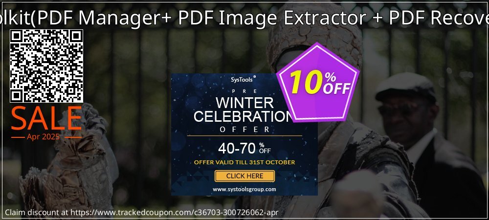 PDF Management Toolkit - PDF Manager+ PDF Image Extractor + PDF Recovery Technician License coupon on April Fools' Day offer