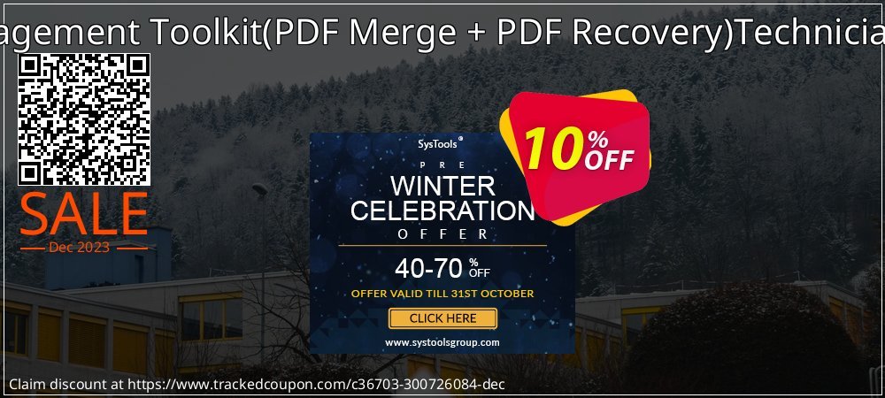 PDF Management Toolkit - PDF Merge + PDF Recovery Technician License coupon on Tell a Lie Day super sale