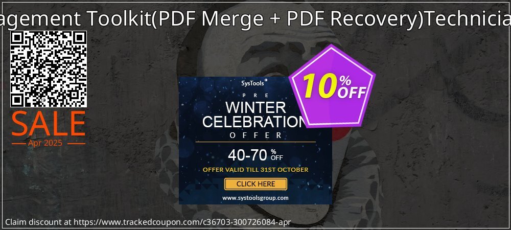 PDF Management Toolkit - PDF Merge + PDF Recovery Technician License coupon on Tell a Lie Day super sale