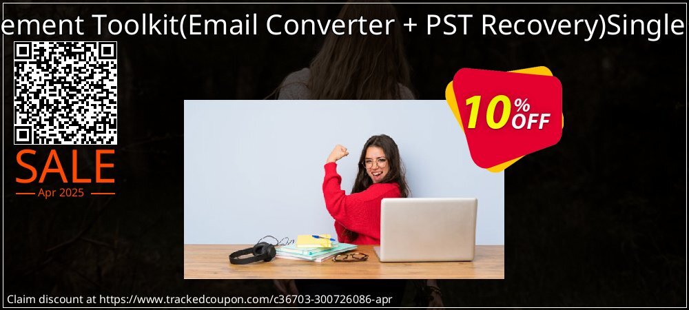 Email Management Toolkit - Email Converter + PST Recovery Single User License coupon on World Party Day promotions