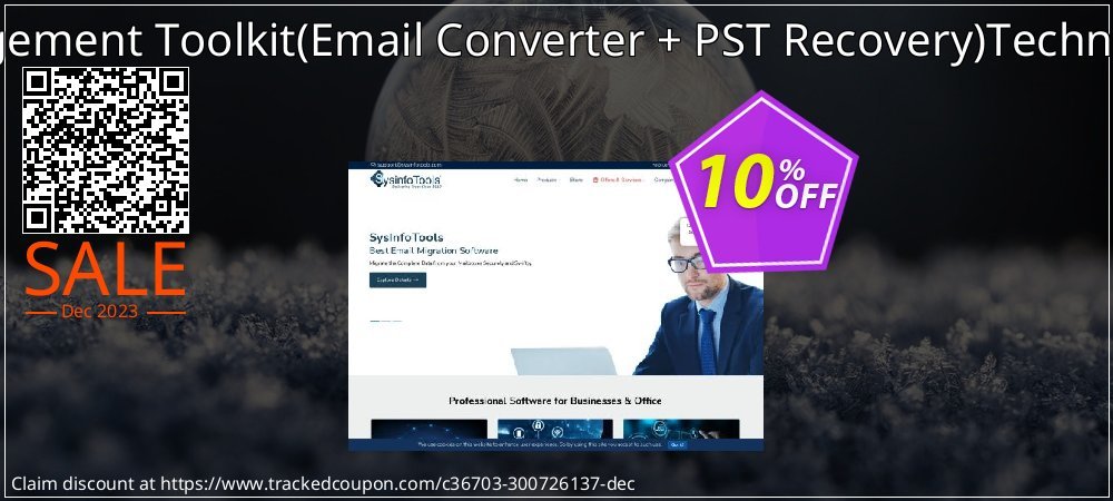 Email Management Toolkit - Email Converter + PST Recovery Technician License coupon on April Fools' Day offering sales