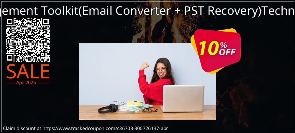 Email Management Toolkit - Email Converter + PST Recovery Technician License coupon on April Fools' Day offering sales