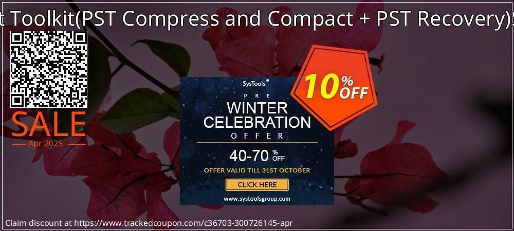 Email Management Toolkit - PST Compress and Compact + PST Recovery Single User License coupon on Mother Day offering sales