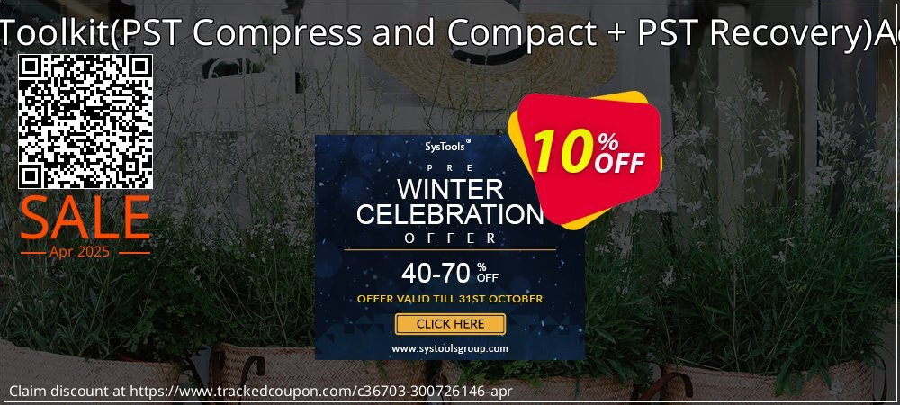 Email Management Toolkit - PST Compress and Compact + PST Recovery Administrator License coupon on National Loyalty Day super sale