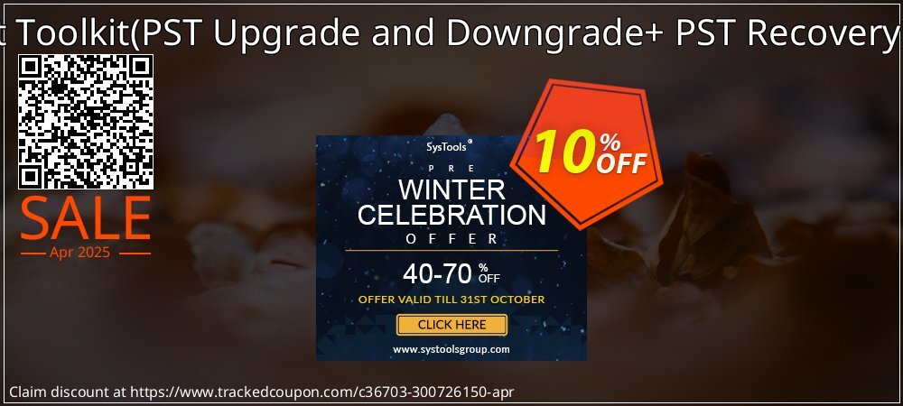 Email Management Toolkit - PST Upgrade and Downgrade+ PST Recovery Technician License coupon on Mother Day deals
