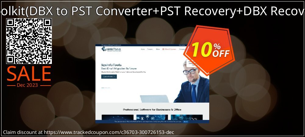 Email Management Toolkit - DBX to PST Converter+PST Recovery+DBX Recovery Technician License coupon on Constitution Memorial Day offering discount