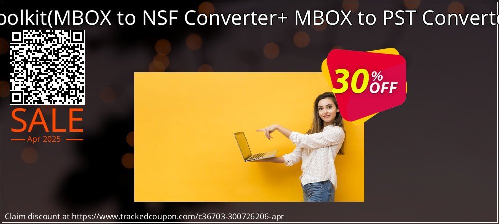 Email Management Toolkit - MBOX to NSF Converter+ MBOX to PST Converter Single User License coupon on National Loyalty Day discount