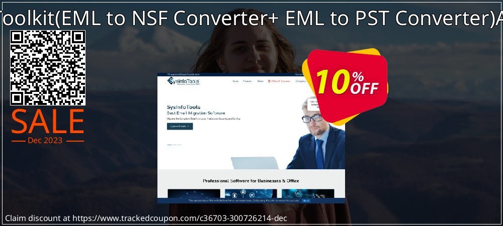Email Management Toolkit - EML to NSF Converter+ EML to PST Converter Administrator License coupon on World Password Day offer