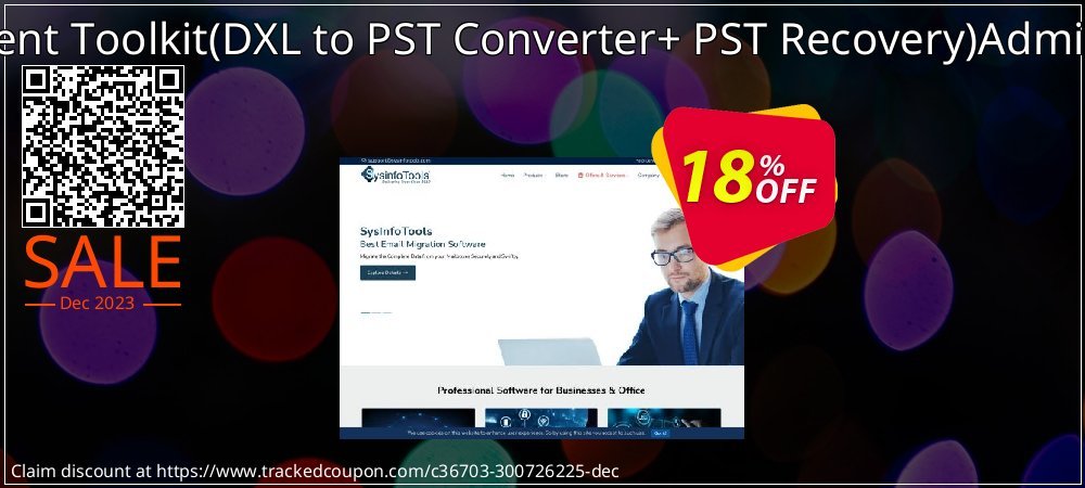 Email Management Toolkit - DXL to PST Converter+ PST Recovery Administrator License coupon on Mother's Day offering discount