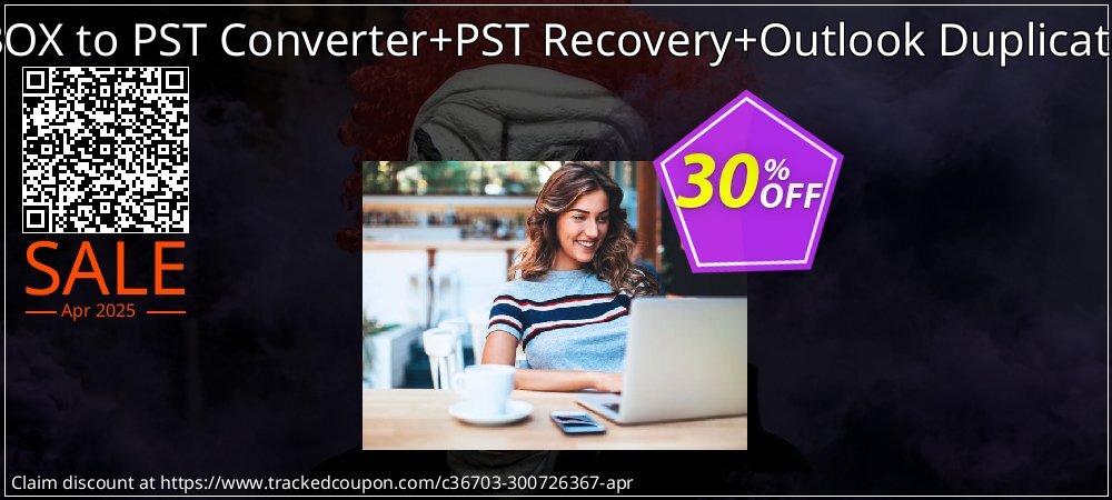 Email Management Toolkit - MBOX to PST Converter+PST Recovery+Outlook Duplicate Remover Single User License coupon on Working Day offer