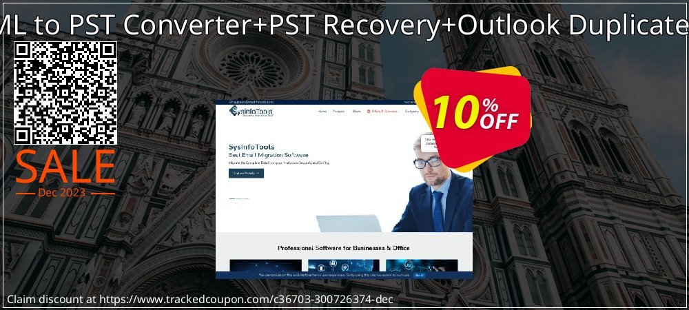 Email Management Toolkit - EML to PST Converter+PST Recovery+Outlook Duplicate Remover Single User License coupon on Tell a Lie Day promotions