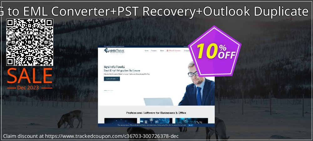 Claim 10% OFF Email Management Toolkit - MSG to EML Converter+PST Recovery+Outlook Duplicate Remover Administrator License Coupon discount September, 2022