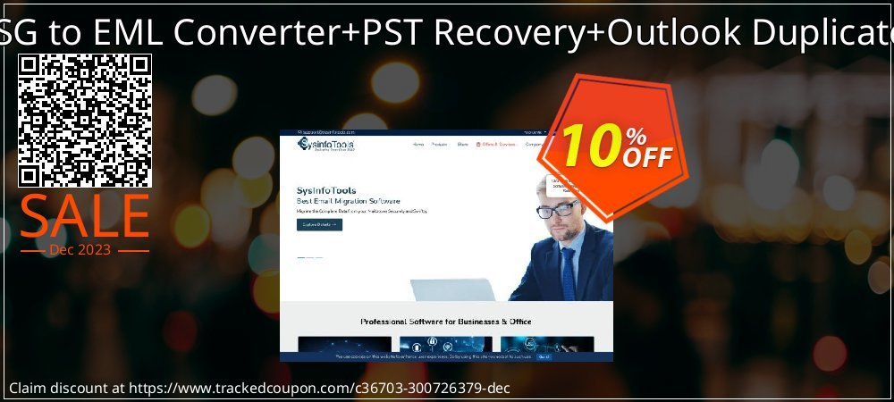 Email Management Toolkit - MSG to EML Converter+PST Recovery+Outlook Duplicate Remover Technician License coupon on Tell a Lie Day offering discount