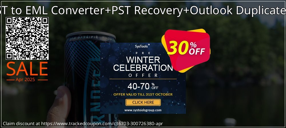 Email Management Toolkit - PST to EML Converter+PST Recovery+Outlook Duplicate Remover Single User License coupon on Mother Day super sale