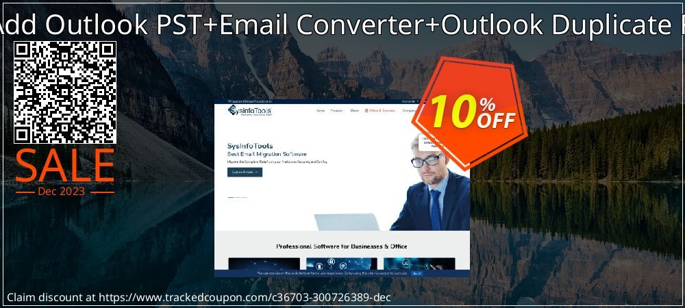 Email Management Toolkit - Add Outlook PST+Email Converter+Outlook Duplicate Remover Single User License coupon on Tell a Lie Day offering sales