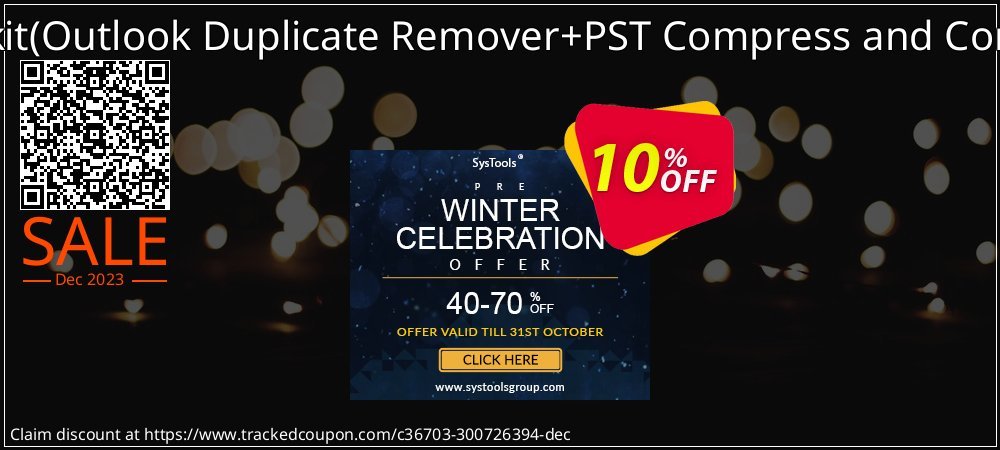 Email Management Toolkit - Outlook Duplicate Remover+PST Compress and Compact Technician License coupon on Tell a Lie Day deals