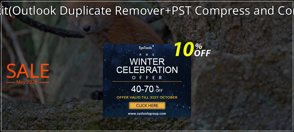 Email Management Toolkit - Outlook Duplicate Remover+PST Compress and Compact Technician License coupon on Tell a Lie Day deals