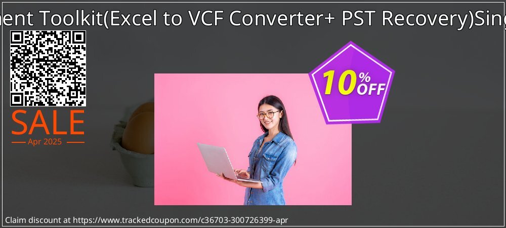 Email Management Toolkit - Excel to VCF Converter+ PST Recovery Single User License coupon on World Password Day discounts