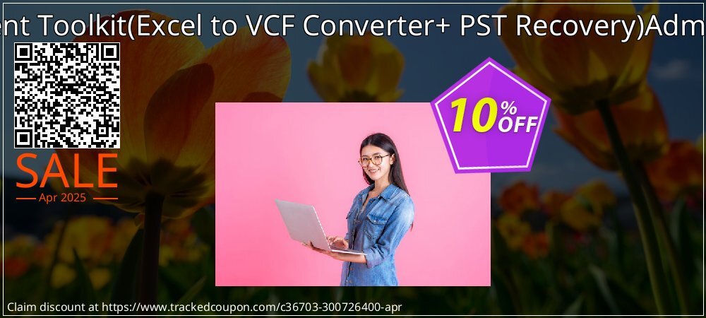 Email Management Toolkit - Excel to VCF Converter+ PST Recovery Administrator License coupon on National Walking Day discounts