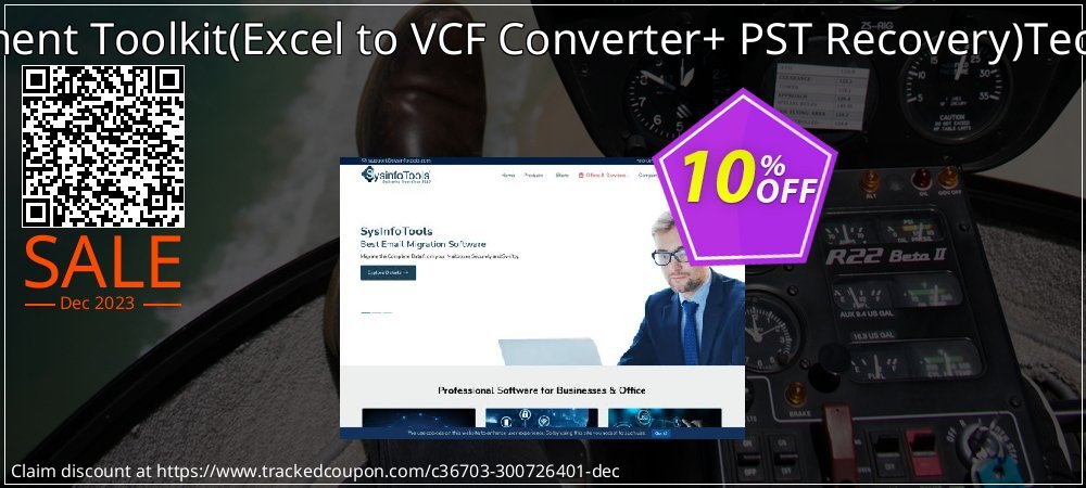 Email Management Toolkit - Excel to VCF Converter+ PST Recovery Technician License coupon on World Party Day promotions