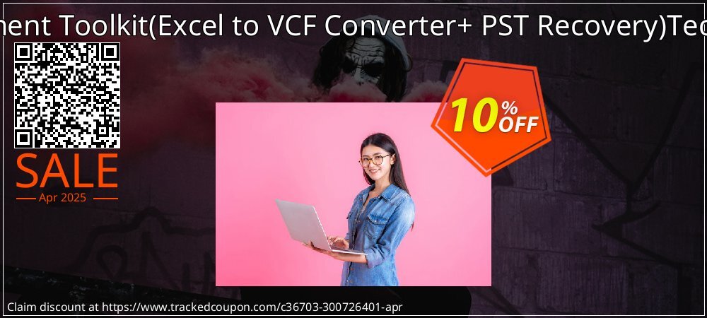 Email Management Toolkit - Excel to VCF Converter+ PST Recovery Technician License coupon on World Party Day promotions