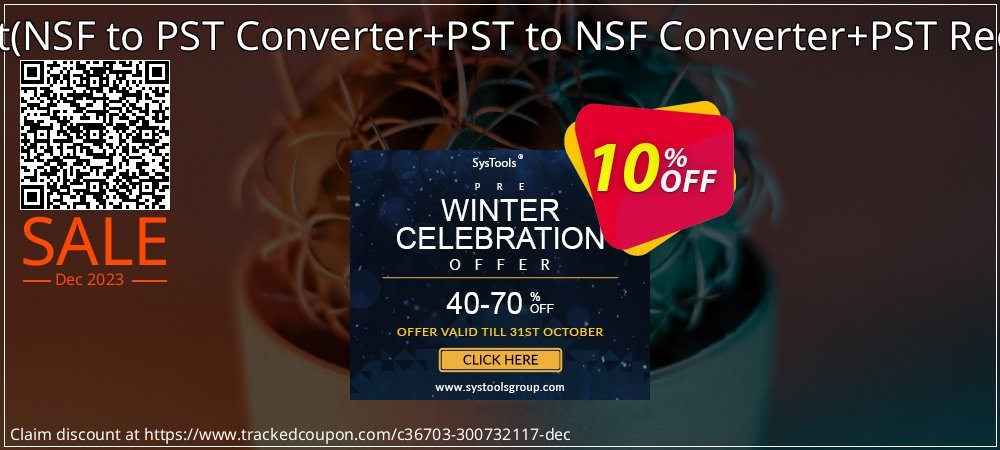 Email Management Toolkit - NSF to PST Converter+PST to NSF Converter+PST Recovery Single User License coupon on April Fools' Day sales